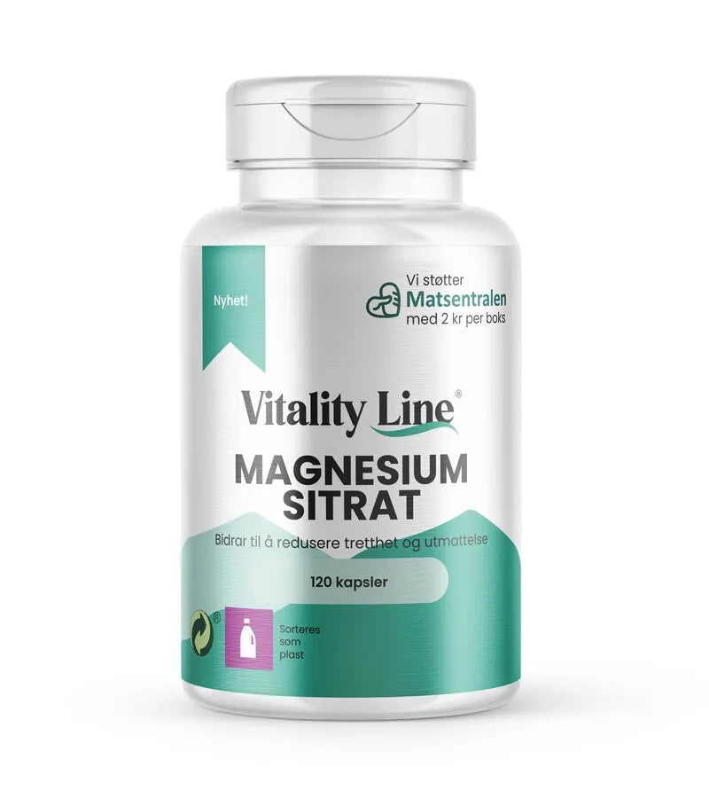 Vitality Line Magnesium Sitrat 120stk