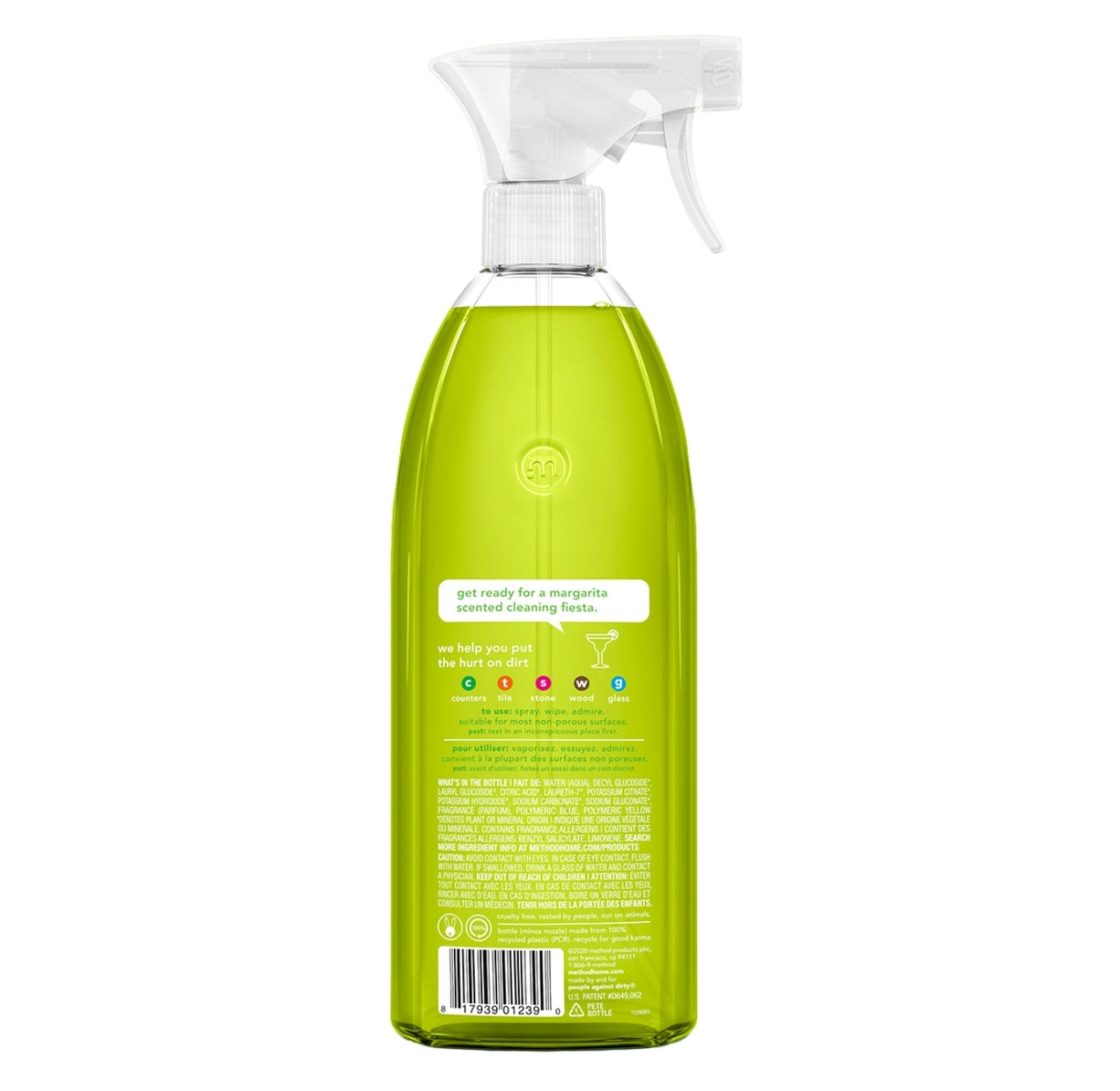 Method Universal Rengjøring, Lime + Sea Salt, 828ml